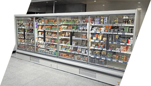 Shop refrigeration unit