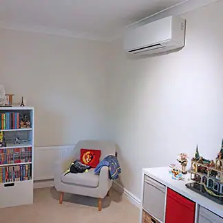 Wall-mounted Fujitsu air conditioner